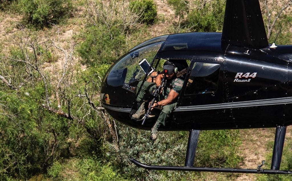 helicopter hog hunting texas