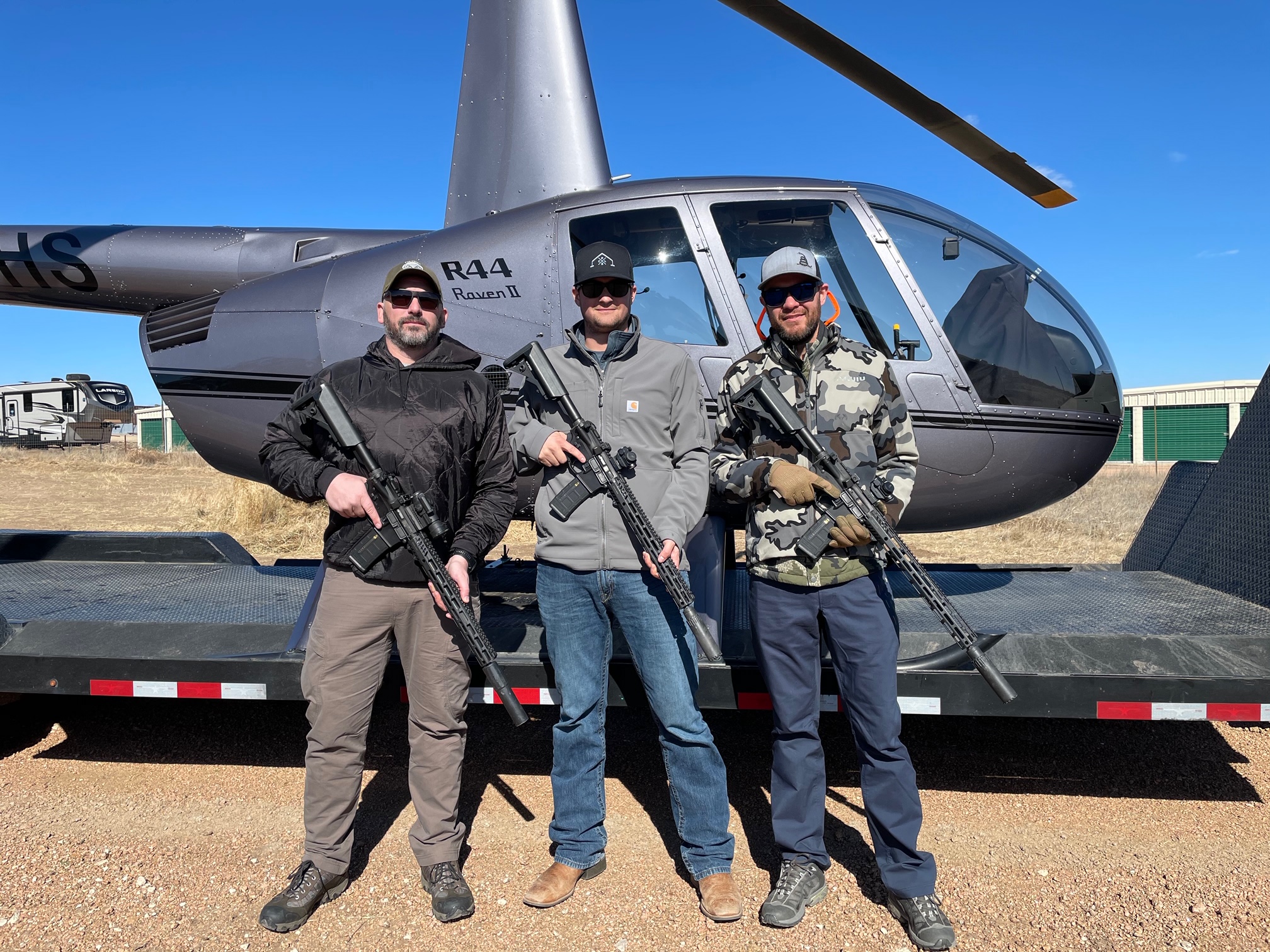 Helicopter Pig Hunt & Sheep Hunt at Divided Find Ranch