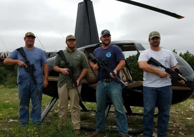 Helicopter Pig Hunting