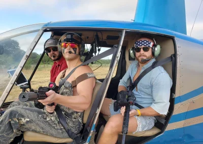 Helicopter Pig Hunting